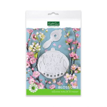 Katy Sue Blossoms Silicone Sugarcraft Mold Cake Decoration CS-NLC032