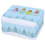 Birkmann Large Tin Set - Christmas Birds, 2 pcs