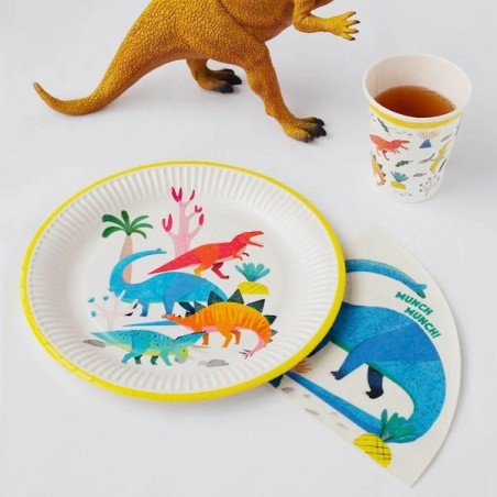 Talking Tables Dinosaurs Paper Party Plate TT-DINO-PLATE