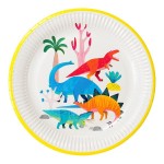 Talking Tables Dinosaur Paper Plates, 8 pcs