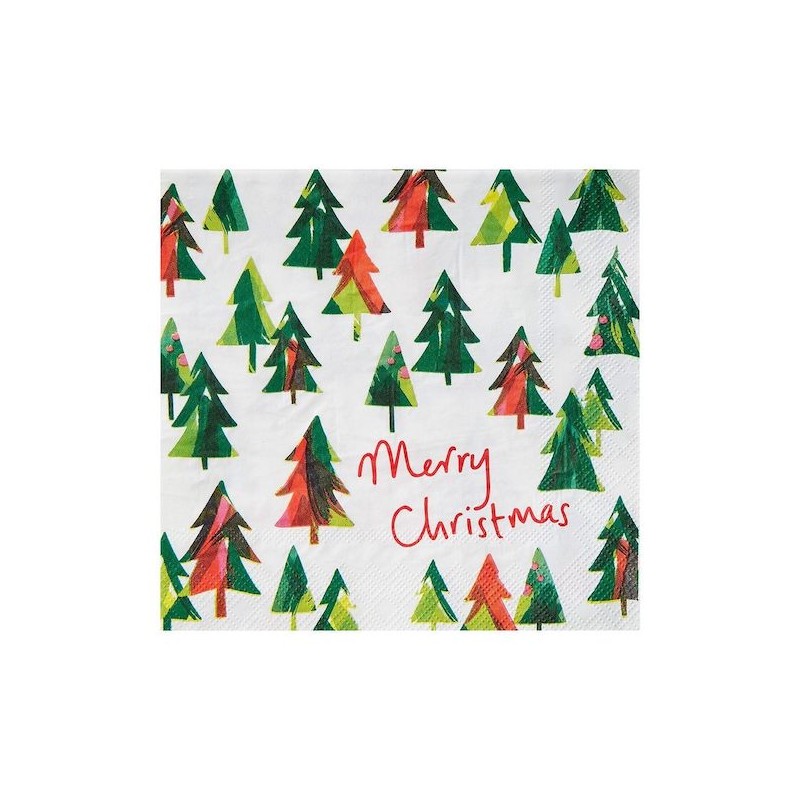 Talking Tables Napkins Christmas Like There Is A Tomorrow Tree, 20 pcs