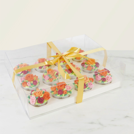 PME Cupcake-Schachtel transparent für 12 Cupcakes PME-CCB701