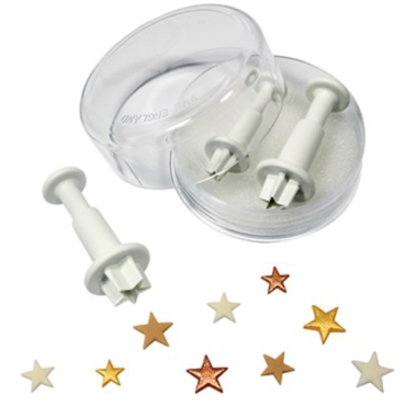 PME Star Plunger Cutter Set 3 Sizes 7mm 10mm 13mm PME-SA700
