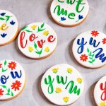 FunCakes Edible Lettering Pen Primary Colours Set, 5 pcs