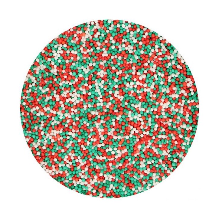 FunCakes Nonpareilles Weihnachtsmix 80g Zuckerperlen CS-F51620