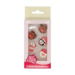 FunCakes Christmas Set Sugar Decoration, 12 pcs