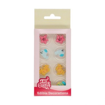 FunCakes Sugar Decorations Baking Sea Life 8 pieces CS-F50215