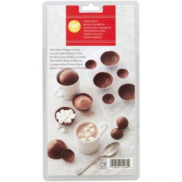 Wilton 3D Hot Chocolate Candy Mould CS-03-0-0113