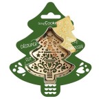 ScrapCooking Cookie Cutter and Embosser Christmas Tree 8.2 x 7.2cm