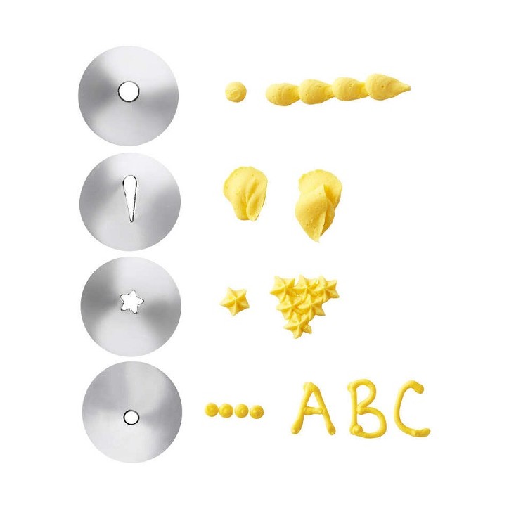 Wilton Weihnachtscookies Tüllenset 12-teilig für Guetzli Dekoration Wilton Weihnachtscookies Tüllenset 12-teilig für Guetzli Dekoration