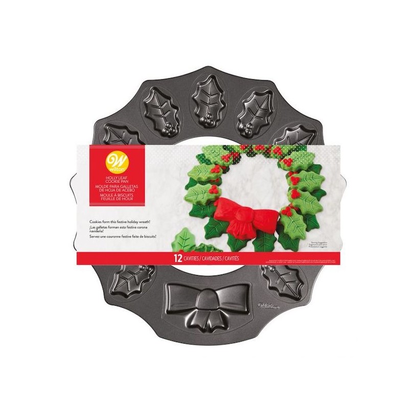 Wilton Cookie Pan Christmas Wreath