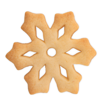 Städter Ice Crystal Cookie Cutter with Cutouts 8cm ST-175204