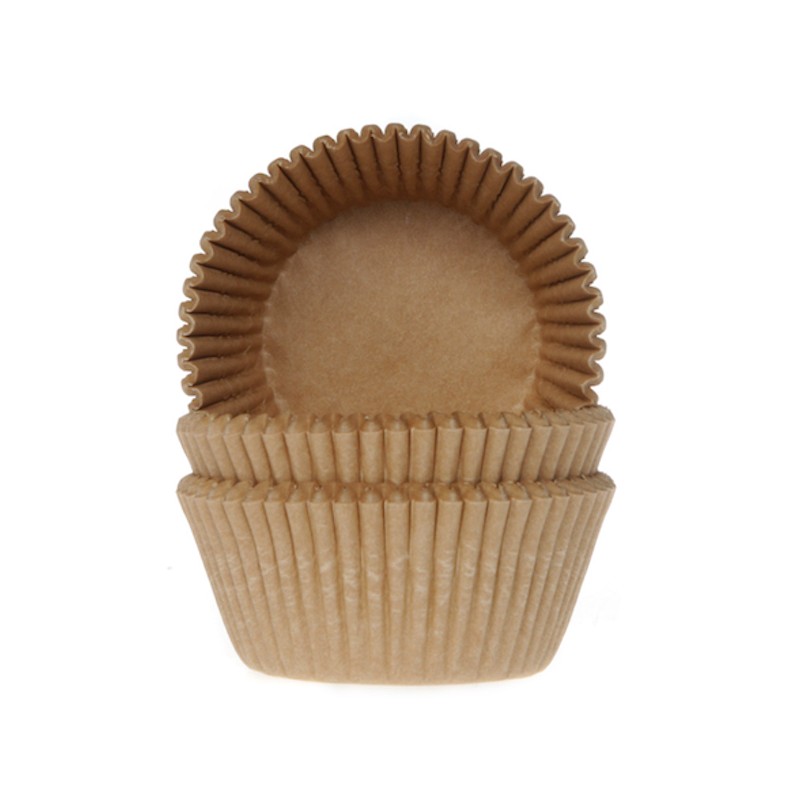 House of Marie Cupcake Cases Kraft, 50 pcs