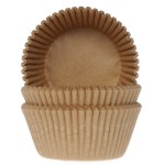 House of Marie Cupcake Cases Kraft, 50 pcs