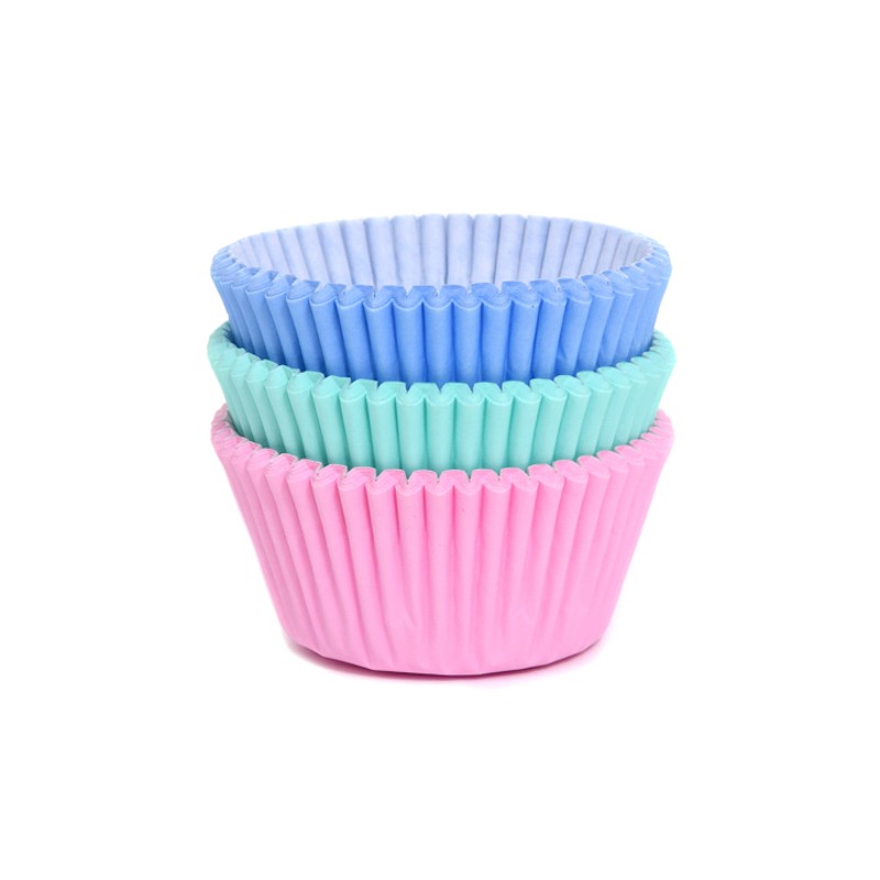 House of Marie Cupcake Liners Pastel Mix, 75pcs