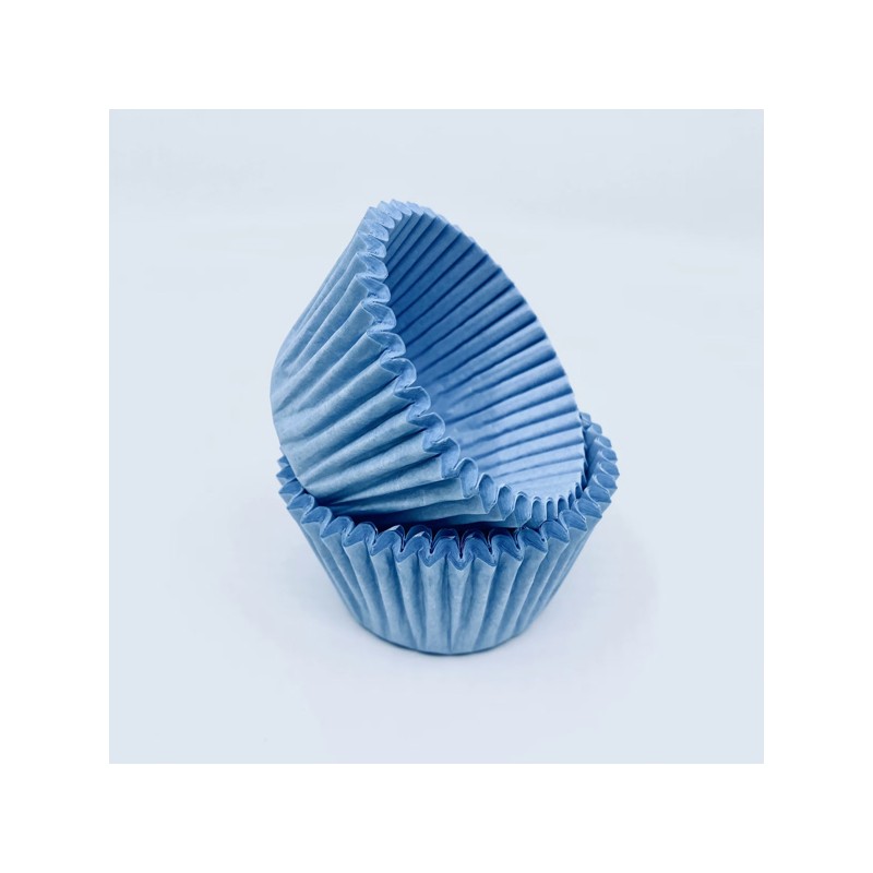 Bakeria Cupcake Liners Light Blue, 100 pcs