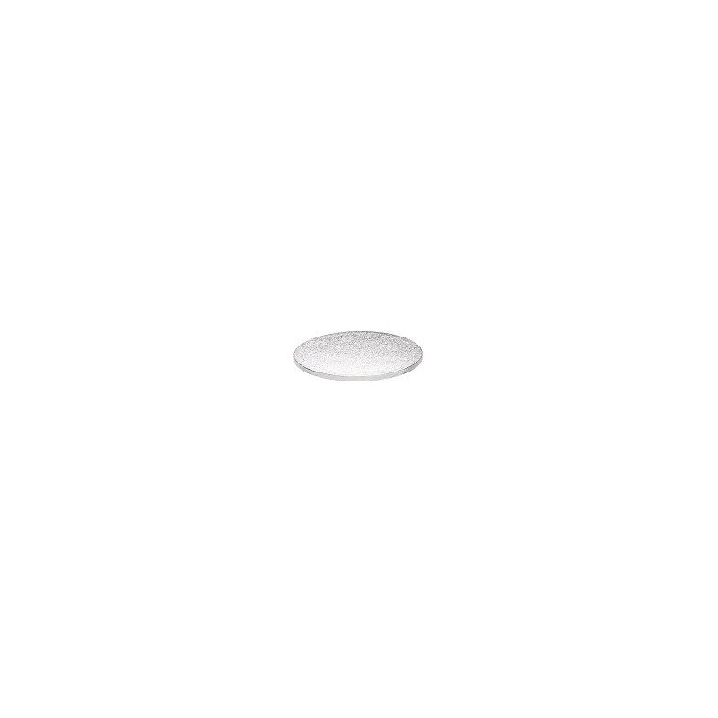 12mm Round Cake Board Silver 18cm