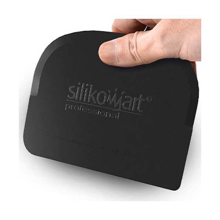 Silikomart Black Dough Scraper 145x97 mm