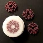 Giant Snowflake POM Pasta Disc for Philips Pastamaker Machine