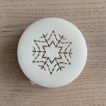 Giant Snowflake POM Pasta Disc for Philips Pastamaker Machine