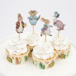 Meri Meri Peter Rabbit Cupcake Topper, 12 pcs