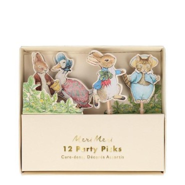 Meri Meri Peter Rabbit Cupcake Topper MM-203186