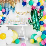 Party Deco Happy Birthday Banner Gold, 62cm