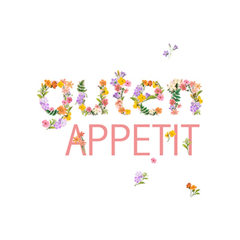 Atelier Designer Collection Servietten Sweet Wishes - Guten Appetit, 20 Stück