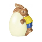 Bunny hugs Egg Chocolate Mould, 11.5cm