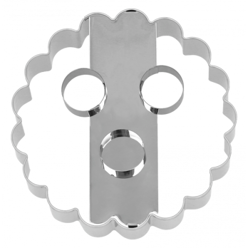 Birkmann Linzer Cutter 3-hole, 10cm
