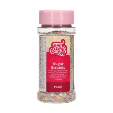 FunCakes Sugar Strands Pastel 80g CS-F52195