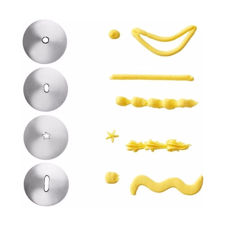 Wilton Schreibtüllen Set 4 Stück Schreib Spritztüllen Wilton Schreibtüllen Set 4 Stück Schreib Spritztüllen