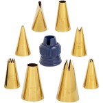 Wilton Golden Tip Set with Piping Bags, 17 pcs