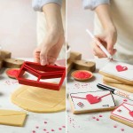 Decora Sweet Messages Plastic Cookie Cutter