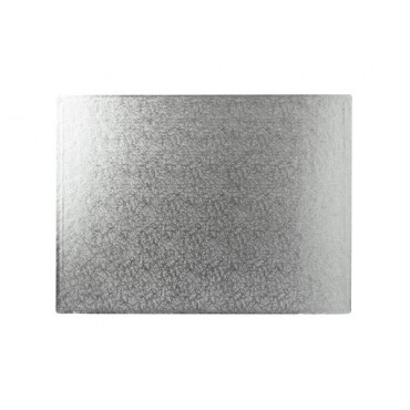 Cakeboard Silber 30x40x1.2cm - Tortenplatte Rechteckig