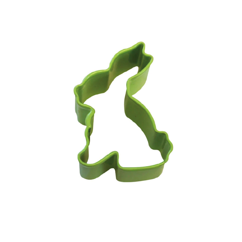 Anniversary House Mini Bunny Coated Cookie Cutter Mint, 4.4cm