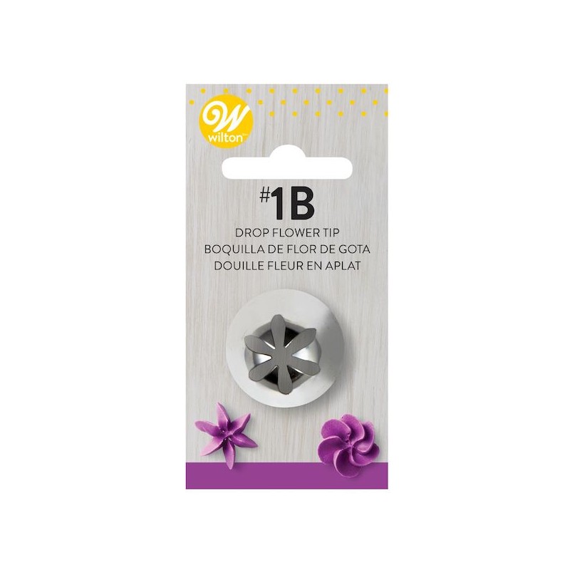 Wilton Decorating Tip Drop Flower 1B