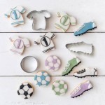 Zenker Soccer Cookie Cutter, 3 pieces