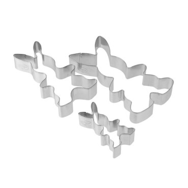 Rabbit Cookie Cutter 3-sizes - Rabbit Family cookie cutter