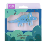 PME Candle Topper Dinosaur Blue, 1 piece