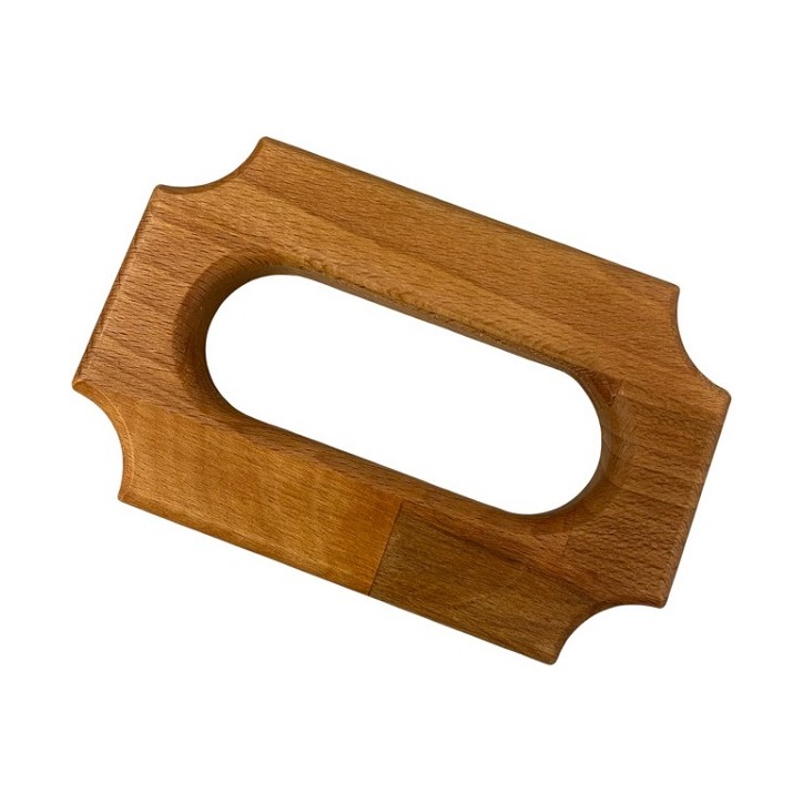 Bakeria Wegglidrücker aus Holz 14x9cm – Schweizer Weggli perfekt formen