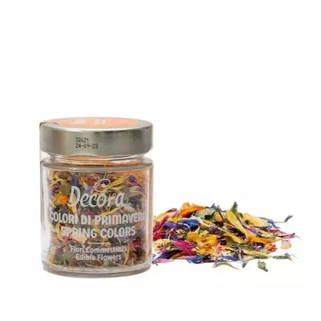 Decora Essbarer Blumen Frühlings Mix 4g – Essbare Blüten