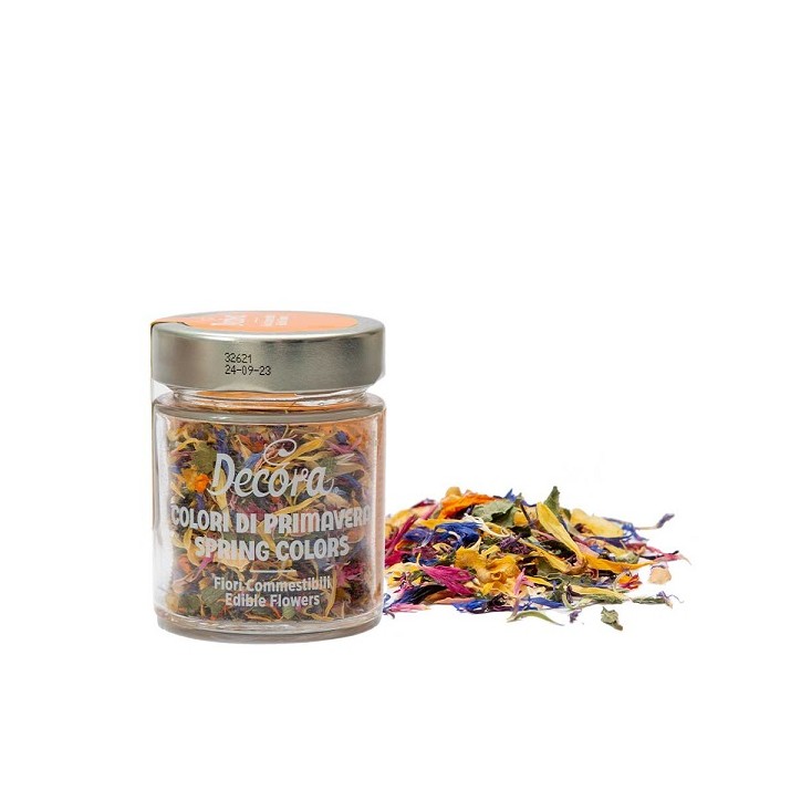 Decora Essbarer Blumen Frühlings Mix 4g – Essbare Blüten