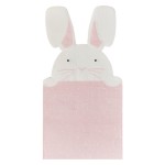 Ginger Ray Peeking Bunny Paper Napkins, 16 pcs