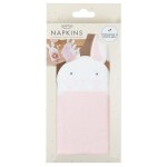 Ginger Ray Peeking Bunny Paper Napkins, 16 pcs