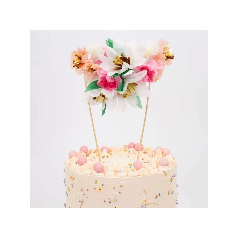 Meri Meri Flower Bouquet Cake Topper, 1 piece