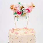 Meri Meri Flower Bouquet Cake Topper, 1 piece