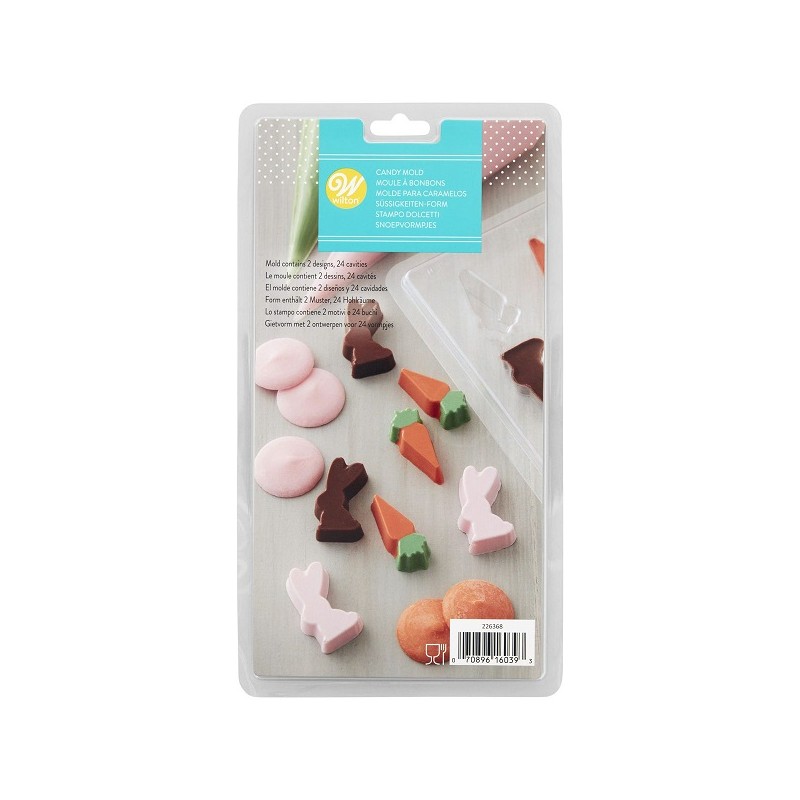 Wilton Mini Bunny & Carrot Candy Mould