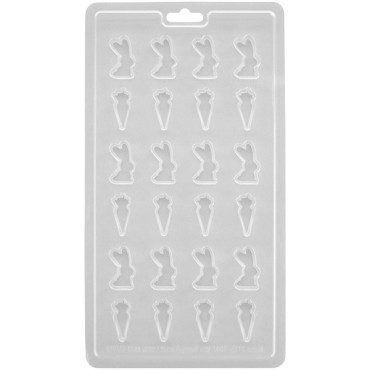 Mini Bunny & Carrot Candy Mold  - Wilton Baking Supplies Switzerland