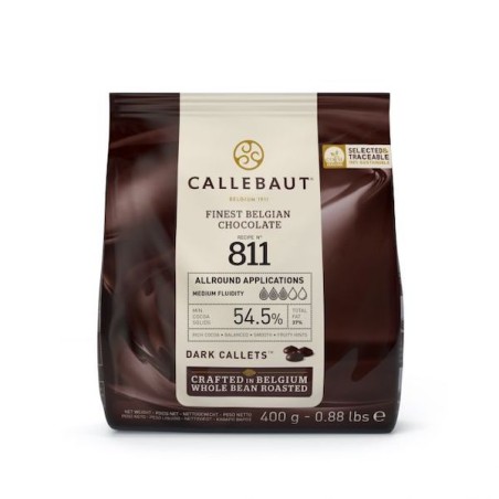 Callebaut Chocolate Callets Dark 53.8% 400g CS-CB556605